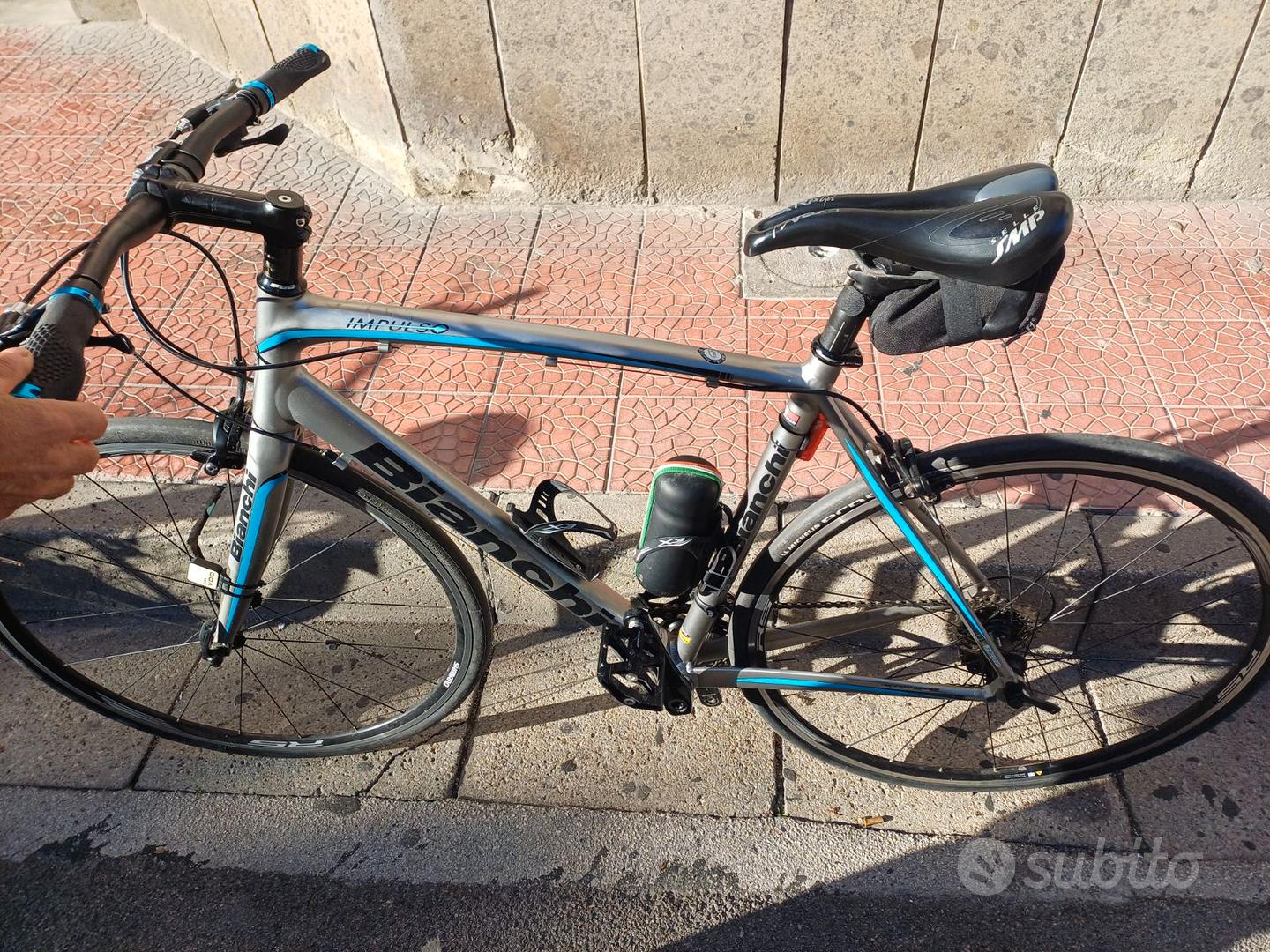 Bici Edoardo Bianchi ALU HYDRO TRIPLE BUTTED 6000 - Biciclette In