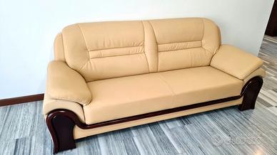 Divano Pelle 3 posti Palladio Arrediorg