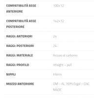 ruote carbonio cinquanta officine mattio