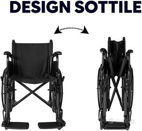 Sedia rotelle pieghevole leggera autospin