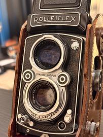 Rolleiflex TLR + Sekonic + rullini 120