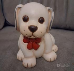 Thun cagnolino con fiocco rosso cm 17