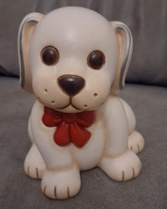 Thun cagnolino con fiocco rosso cm 17