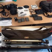 Fotocamera Nikon D90 e accessori