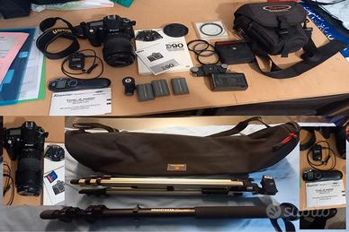 Fotocamera Nikon D90 e accessori