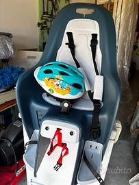 Seggiolino bici posteriore B'TWIN Portapacchi