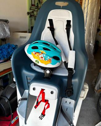 Seggiolino bici posteriore B'TWIN Portapacchi