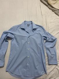 Camicia OVS Celeste Slim fit tg 42 /16.5 L 🧶🔥