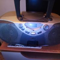 radio cd  e musicassette philips
