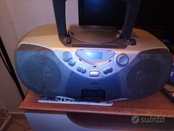 radio cd  e musicassette philips