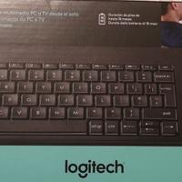 Logitech K400 Plus Tastiera Wireless Touch TV

