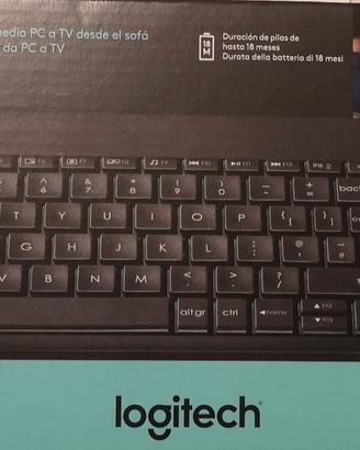 Logitech K400 Plus Tastiera Wireless Touch TV

