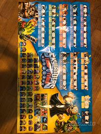 Set di Skylanders Trap team, Giants, poster e base