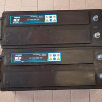 2 Batterie NUOVE Iveco RF Power 12V 143Ah 800A EN