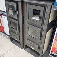 Stufa a legna con Forno 12kw Termostato NUOVE 