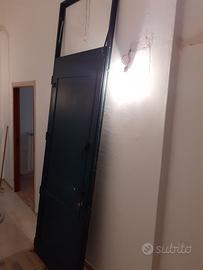 Porta in alluminio verde raffaello 