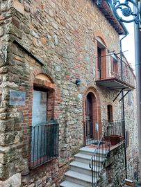 Terratetto in stile rustico Toscano ristruttura...