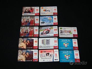 schede telefoniche ricaricard tim