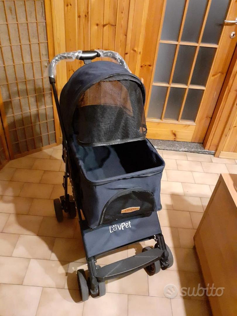 LOVPET® Passeggino per cani 2in1 - box per trasporto cani - borsa