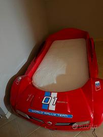 Letto Ferrari con musica e luci