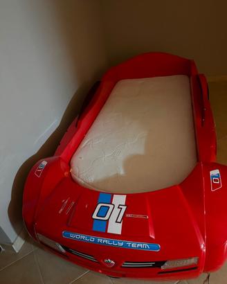 Letto Ferrari con musica e luci