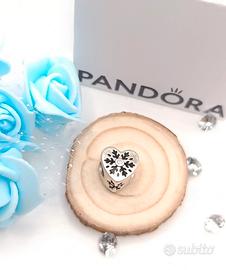 charm originale pandora cuore di ghiaccio 
