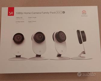 4 telecamere di videosorveglianza YI HOME
