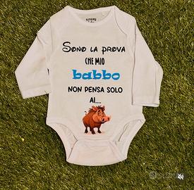 Body ,bavaglino ,scarpine personalizzate
