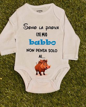 Body ,bavaglino ,scarpine personalizzate