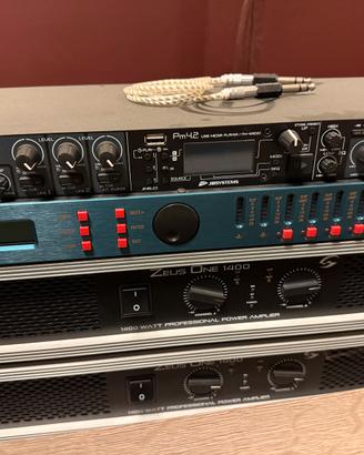 Impianto stereo professionale per locale