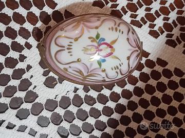 portagioie  mini Porcelaine décorée à la main Pari