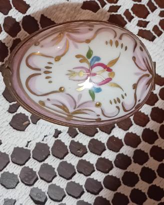 portagioie  mini Porcelaine décorée à la main Pari