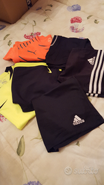 Magliette e pantaloncini sportivi