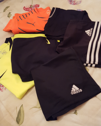 Magliette e pantaloncini sportivi