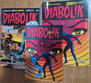 Diabolik n.2 numeri da collezione con cartoline 