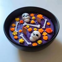 Candela artigianale Halloween "Día de los Muertos"