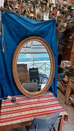 Antica Specchiera Vittoriana  Legno intagliato