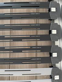 Reti da letto con doghe in carbonio della dorelan