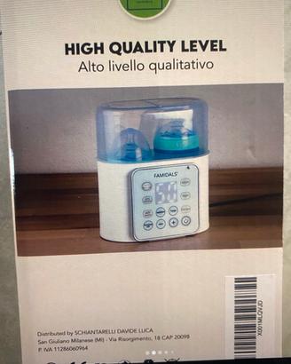 Scaldabiberon sterilizzatore Famidals  -  NUOVO