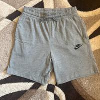Pantaloncini Nike grigi, in cotone misto