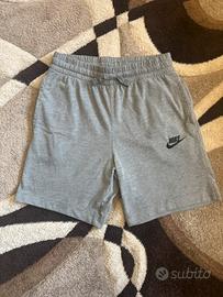 Pantaloncini Nike grigi, in cotone misto