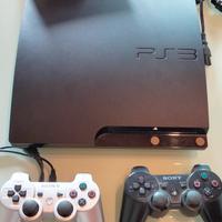 consolle play station 3 con 2 controller e vari gi