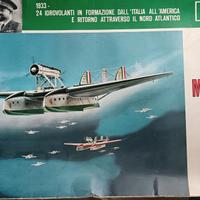 aeromodello storico vintage SAVOIA MARCHETTI S 55X