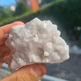 Minerali Cristalli Quarzo Carrara Ialino Diamante