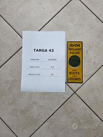 Targa vintage Avon Brilliant Polish