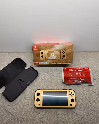 Nintendo Switch Lite Oro - Hyrule Edition
