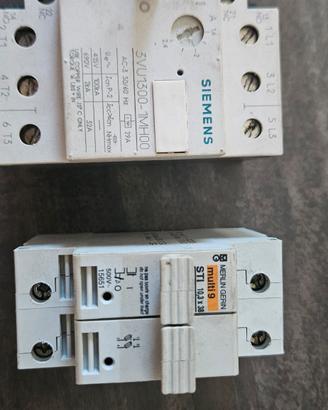 salvamotori e sezionatore porta fusibile 