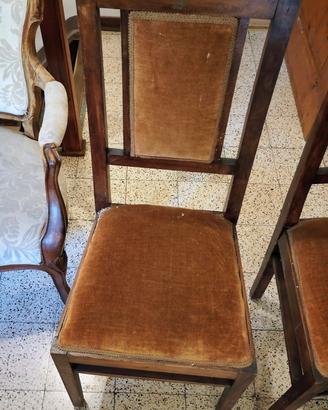 sedie stile liberty restauratw