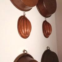 Rame antico_6 stampi e padelle