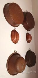 Rame antico_6 stampi e padelle